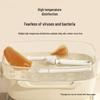 YOUKEBEI Portable Silicone Baby Bottle Brush 5-Piece Set