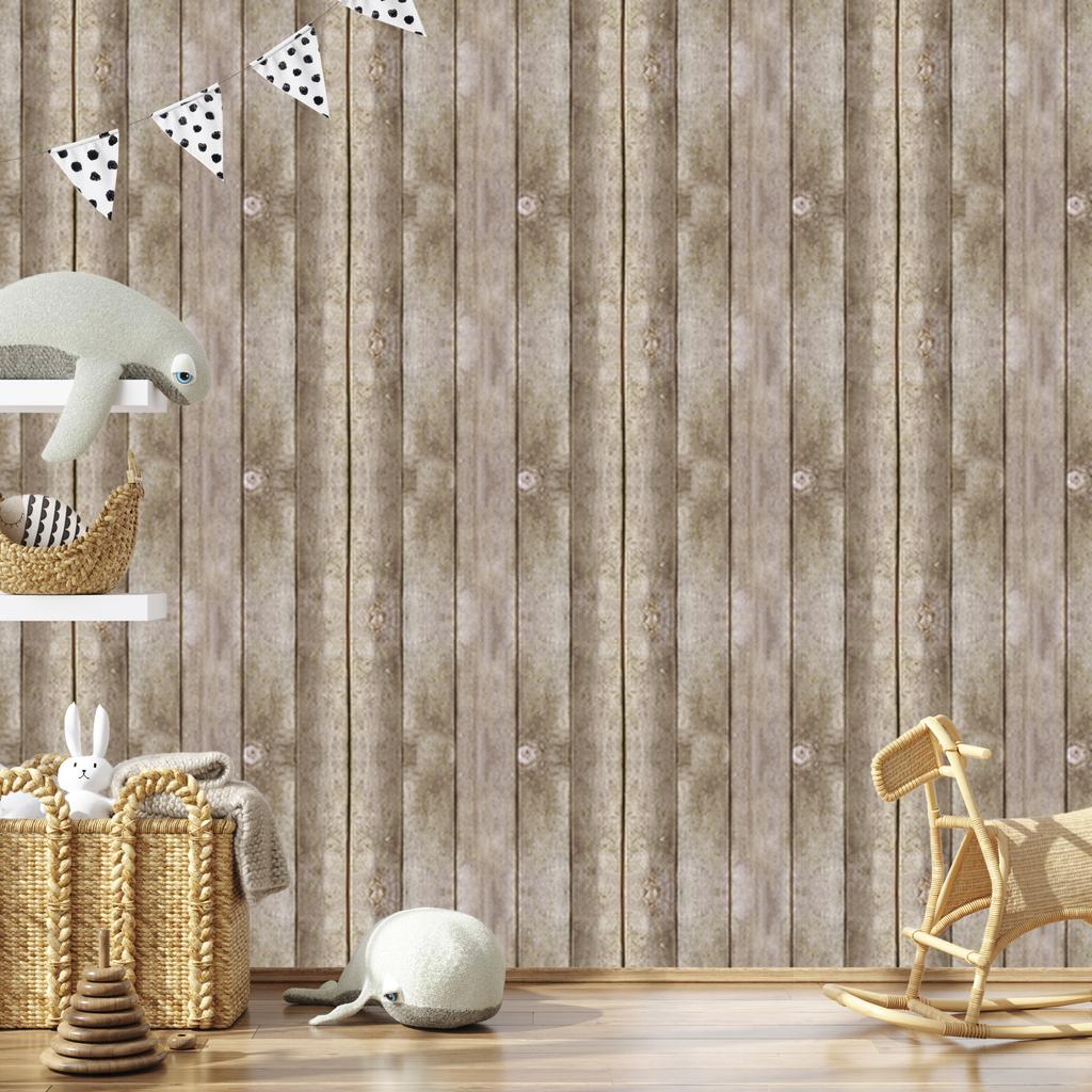 Wallpaper Wooden Boards for Living Room and Bedroom 50x1000