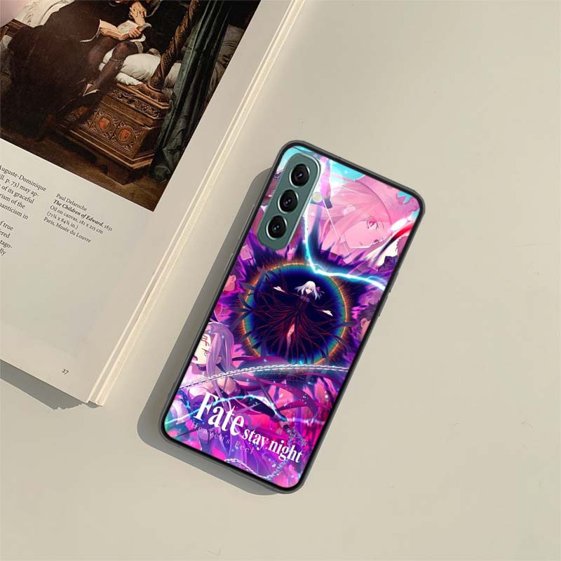 Bilibili F-Fate Stay Night Phone Case For Samsung A04S A05S A15 A25 A35 A55 A14 A24 A34 A54 A71 A51 A41 A31 A21S A11 Galaxy Note