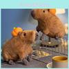 Realistisches Capybara Plüschtier Weiches Kuscheltier 30cm Lebensecht Heimdekoration Geschenk für Erwachsene Kinder