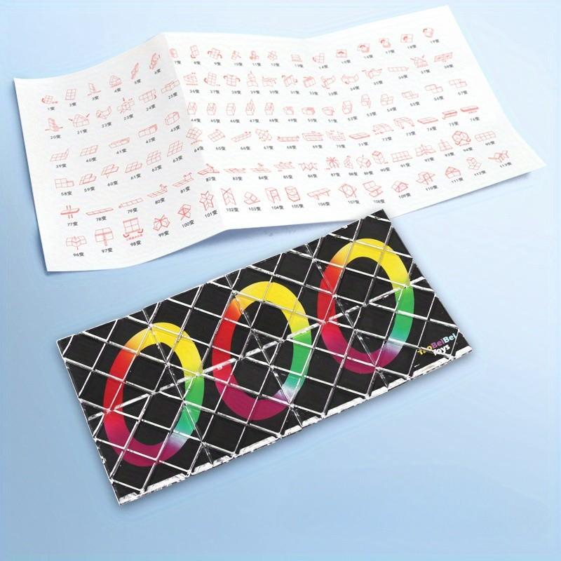 1 шт. Twisty Cubo Magician Professional Cube Classic Toys Cube Puzzle 8 панелей Складные — фото 6