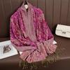 Bohemia Pashmina Hijab Scarf Long Muslim Cashmere Shawl Female Foulard Soft Turban Head Wraps For Women Headband Luxury