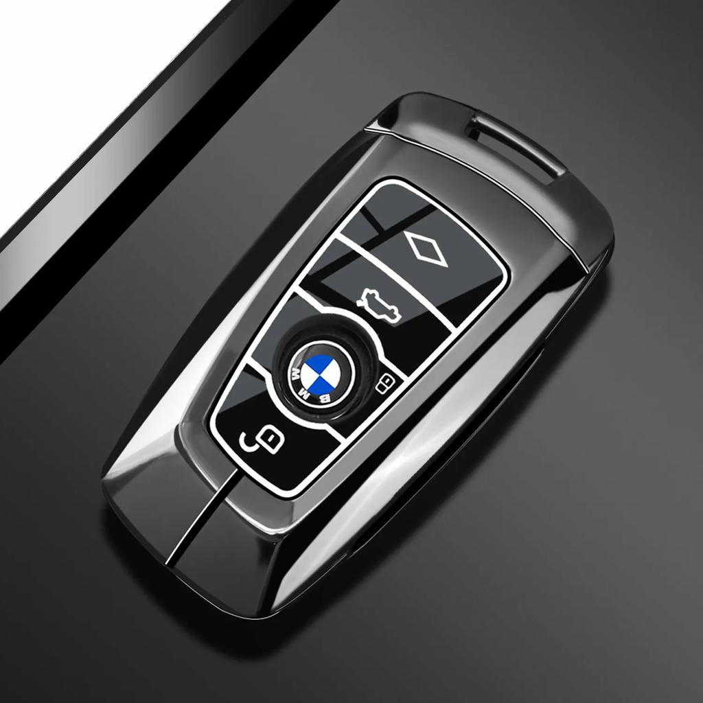 Zinc Alloy Car Key Case Cover for BMW X1 X3 X4 X5 F15 X6 F16 G30 7 Series G11 F48 F39 520 525 F30 118i 218i 320i Car Accessories