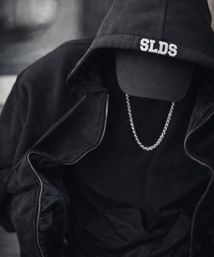 Slds Heavy Quilted Zip-Up Hoodie