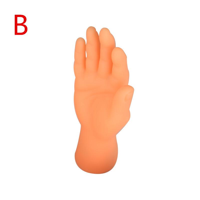 Tiny Hands Miniature Finger Little Puppets Party Favors Toys Mini Hand Pet Cat Toy Accessories