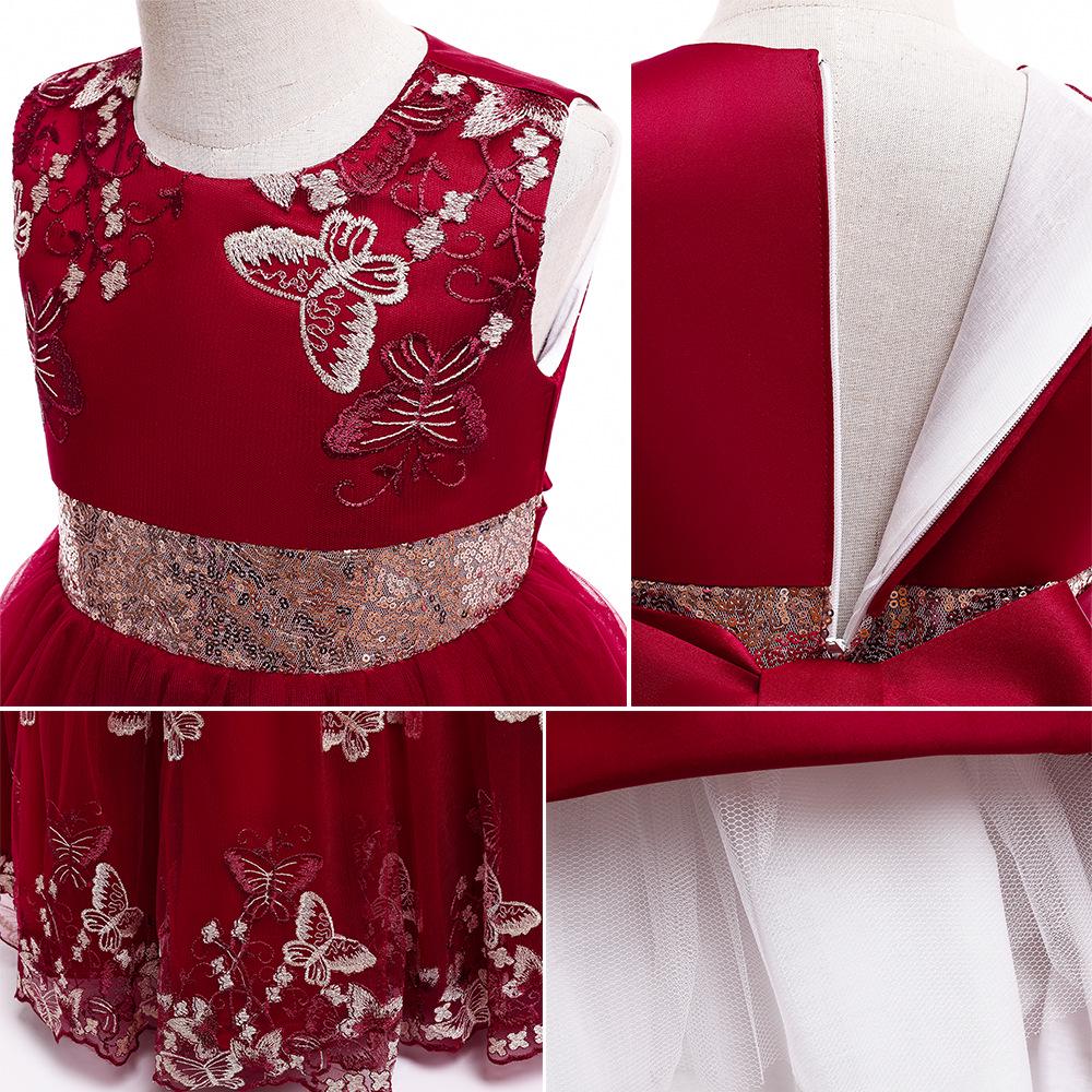 Dziewczęca sukienka formalna w stylu europejskim i amerykańskim, sukienka księżniczki na występy, długa suknia wieczorowa, na urodziny i wybieg.