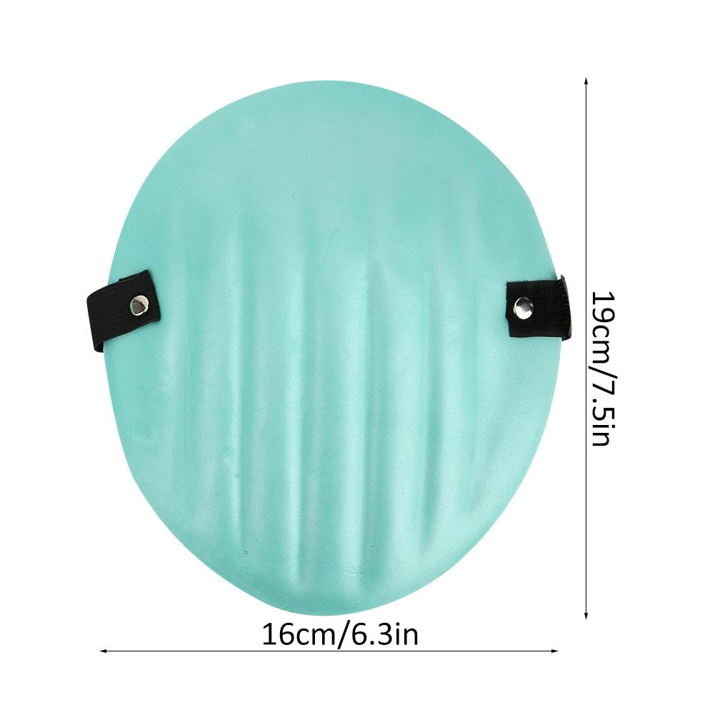 2Pcs EVA Foam Padding Knee Pads Leg Protector with Adjustable Hook Band for Fitness Yoga Roller Skating