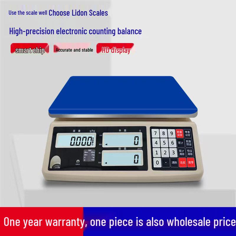 

Высокоточные электронные счетные весы: Точность 0,01 г/0,1 г, Взвешивает 6 кг/15 кг/30 кг 3kg Accuracy 0.01g