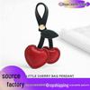2025 Cherry Heart Handmade Keychain Pendant for Backpack - Unisex Ornament Accessories