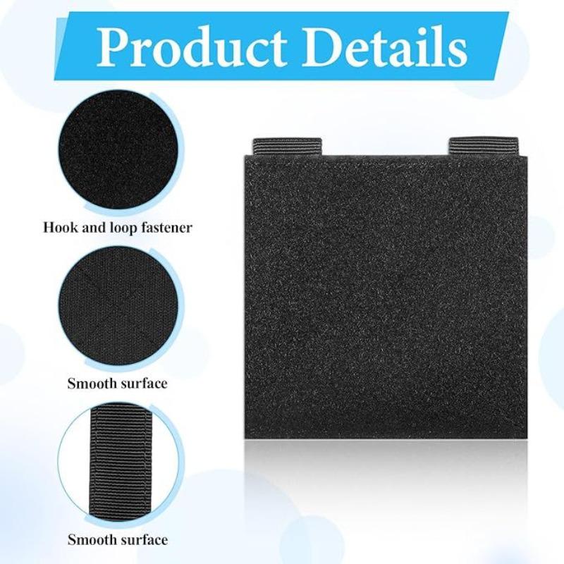 2Pcs Hook And Loop Tacticals Patches Board Molles Attachment Patches Display Board Molles Panel For Badge Insignias Patches