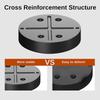 Round Weather Resistant Patios Heaters Accessory Plastic Protective Shield For Garden Heaters Easyly Installation