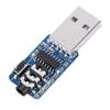 USB CW Taste Übungsgerät Morsecode Trainingsadapter für Amateur-Enthusiasten Unterstützt 3,5-mm-Stecker