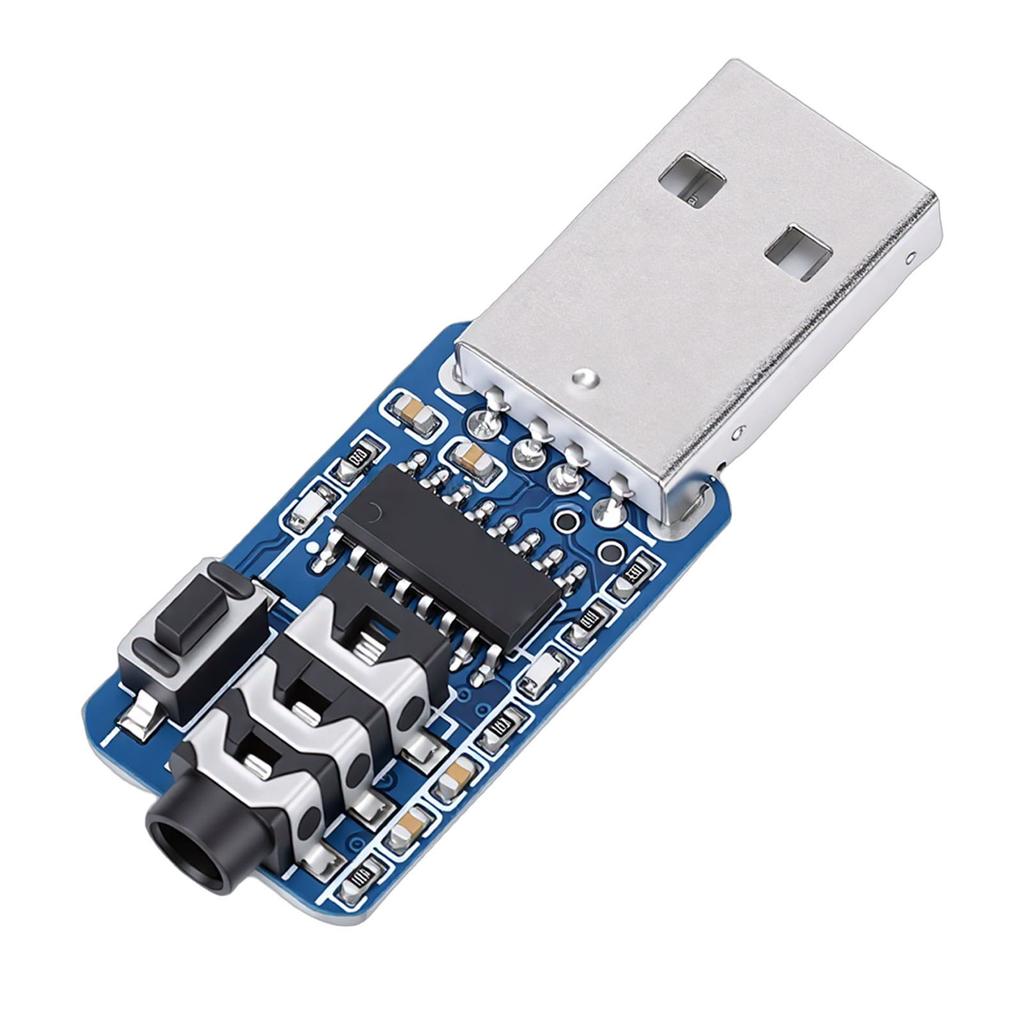 USB CW Taste Übungsgerät Morsecode Trainingsadapter für Amateur-Enthusiasten Unterstützt 3,5-mm-Stecker