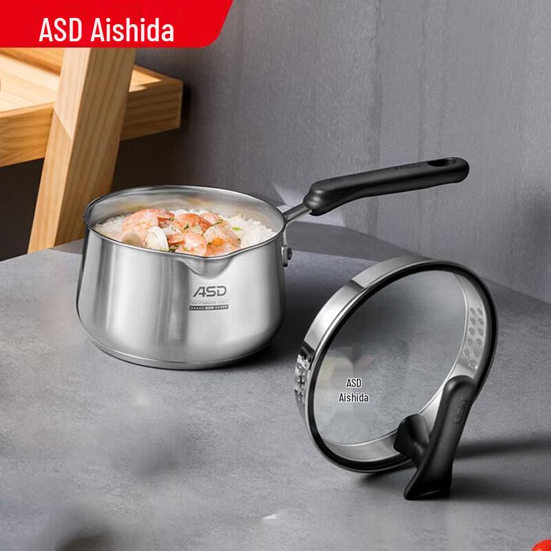 ASD 304 Stainless Steel Anti-Overflow Milk Pot