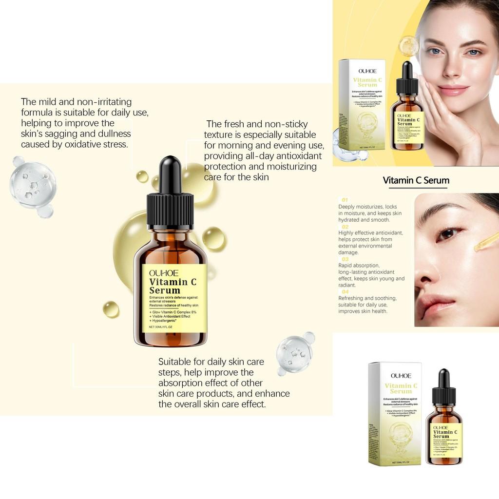 Ouhoe Vitamin C Moisturizing Essence Lightweight Hydrating Formula For Radiant Skin