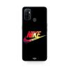 Case for Oppo A32 Nike Colorful Logo Black Front