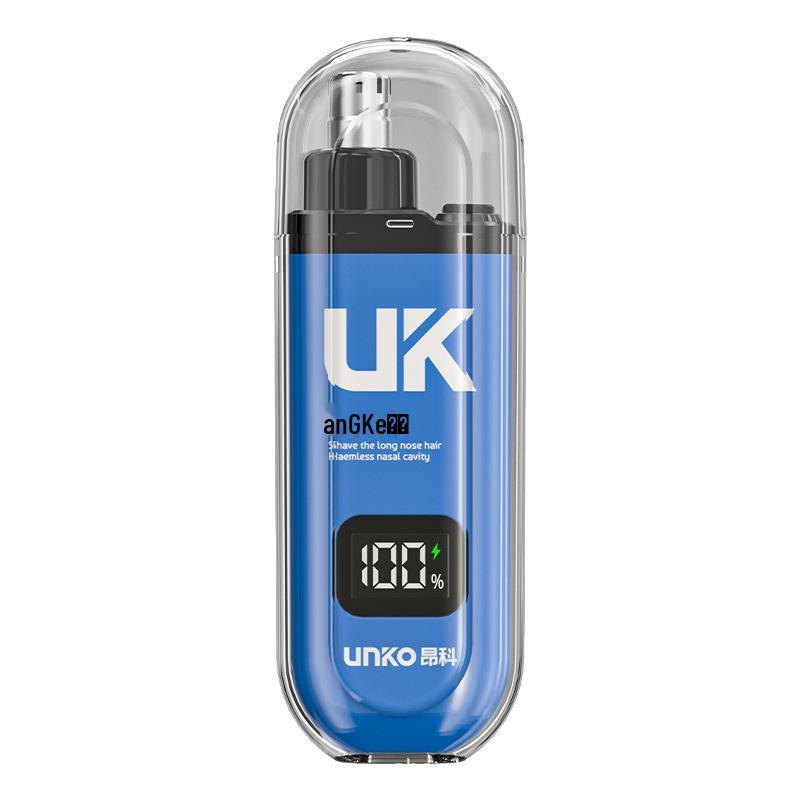 UK Onco Rechargeable Electric Nose Hair Trimmer - Washable Clipper for Men & Women