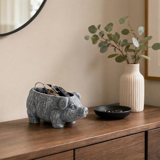 Pig Planter, Pig Shaped Flowerpot, Planter Pots for Indoor Outdoor Plants, Decorative Succulents Pot for Home Yard Garden