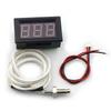 Industrial High Temperature K-Type M6 Thermocouple Thermometer 12V -30~800 Degree Digital Temperature Meter Tester XH-B310