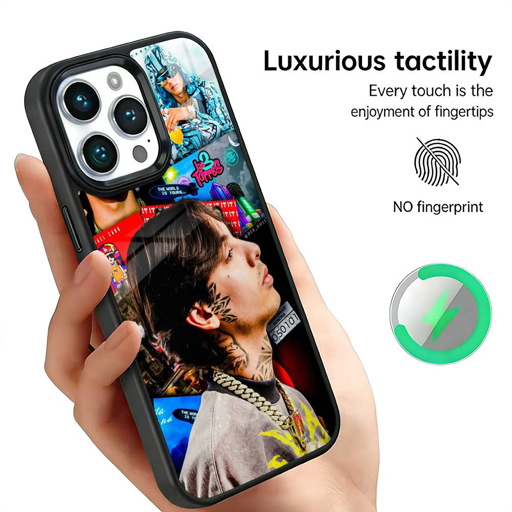 N-Natanael C-Cano Phone Case For iPhone17,16,15,14,13,12,11 Plus,Pro Max, New Magnetic Wireless Charging