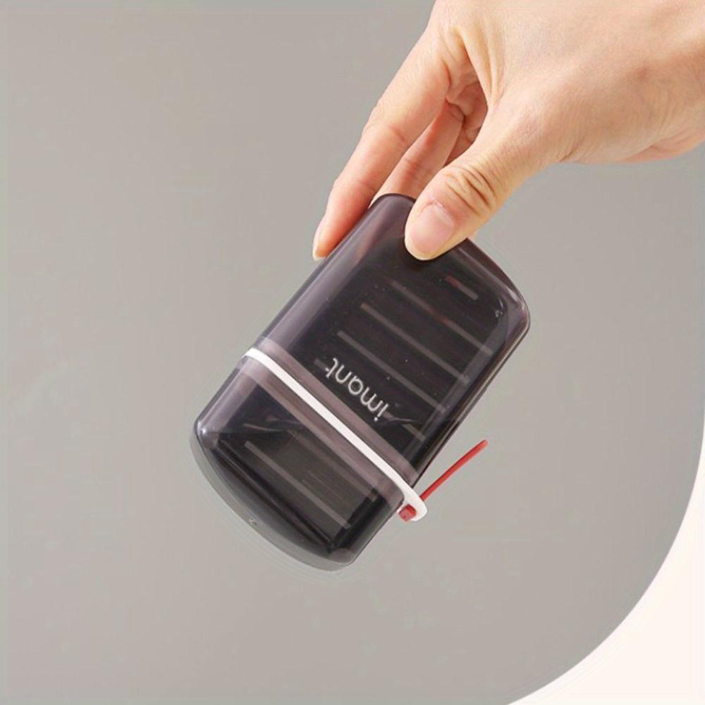 2Pcs Portable Soap Rack High Quality Waterproof with Cover Soap Container Travel Case Plastic Travel Soap Dish Bathroom