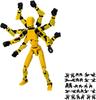 Mythological Figure PVC Model, 3D Printed Multi-Joint Full Body Movable Robot Titan 13, for Stop Motion Animation Adult Desktop Decor