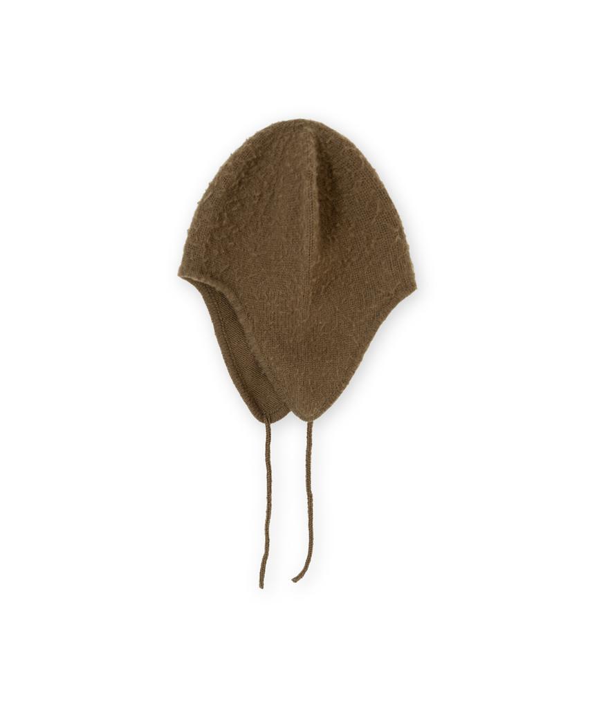 Beulaunyadeu Brushed Earflap Beanie, Mocha