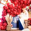 146 Red Latex Balloons Perfect Valentine's Day Weddings Birthdays Anniversaries New Year Decorations, Wreaths or Balcony Arches