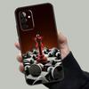 Chess Pieces Case For Samsung Galaxy A33 A53 A13 A23 A17 A06 A16 A56 A36 A54 A34 A14 A52 A32 A15 A35 A55
