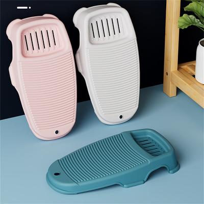 Kalınlaştırılmış Küçük Kaymaz Yıkama Tahtası Ev Tipi Çamaşır Yıkama Ovma Tahtası Çok Fonksiyonlu Kaymaz Yıkama Tahtası