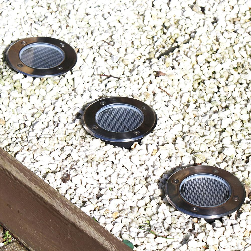 Outdoor Pathway Solar LED IP65 Rated Garden Underground Light 1
