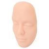 3pcs 5D Tattoo Practice Skin Head Silicone Realistic Semi Permanent Microblading Tattoo Training Facial Skin for Makeup