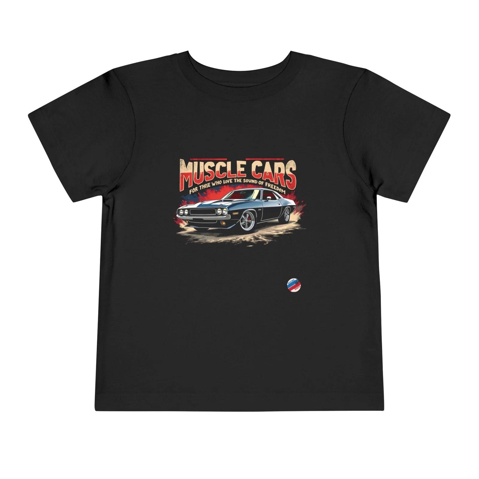 Muscle Cars Sound of Freedom Graphic Toddler T-Shirt Vintage Car Tee XXL