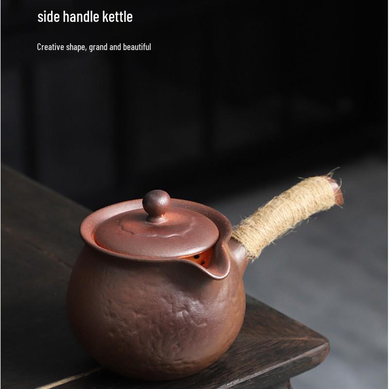 Volcanic Stone Electric Teapot Stove Set for Indoor Cooking and Gifting