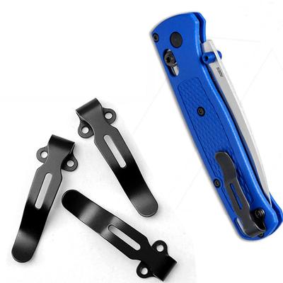 1PCS klip na kapesní nůž z nerezové oceli DIY přenosný skládací nůž Svorka zadního pasu pro čepel 535 Příslušenství Nástroje Součásti