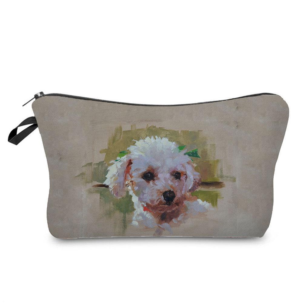 Women Animal Print Cosmetic Bag Toiletries Organize Travel Storage Case 6777