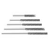 1pc 3mm 1/8  Long Shank Drawing Carbide Burs For Dremel Tool Milling Cutter Burr Cut Rotary 38mm To 100mm Power Tools