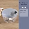 ZISIZ Hand-Pull Food Chopper & Garlic Masher