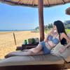 2025 Women's Plus Size Three-Piece Korean Hollow Out Bikini Swimwear