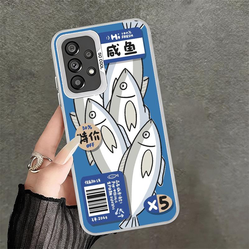 Discounted Salted Fish Soft Phone Case for Samsung A17 A16 A15 A14 A13 A57 A56 A55 A54 A53 A37 A36 A35 A34 A33 A26 A25 A24 A23 A