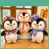Penguin Plush Toy With Scarf For Kids And Collectors