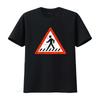 Road Signs Funny Traffic Halloween Costume Party T shirt vintage Washed Soft designer clothes Versatile Top For Everyday Wear