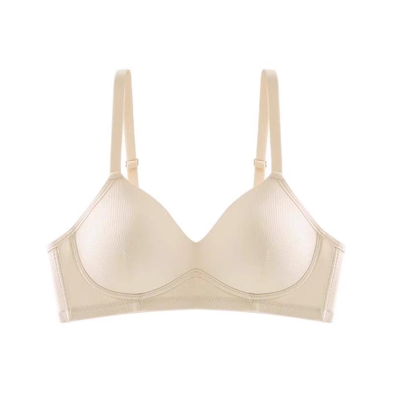 Traceless underwear women's summer thin style gathers small-breasted students, high school students, girls, bras, big and small shaping women's bras