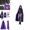 Stunning Anime Teen Titan Raven Costume For Cosplay And Themed Parties