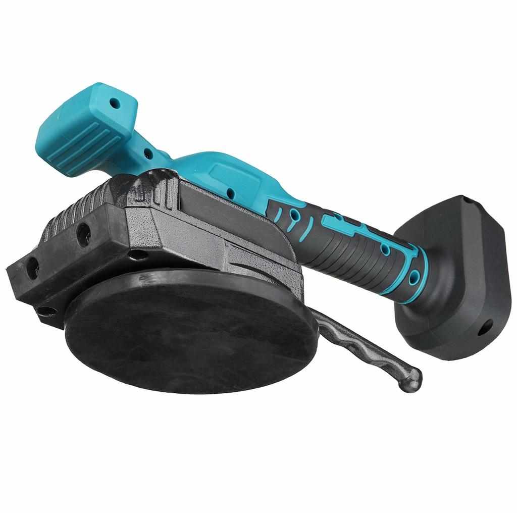 200W Tiling Machine 5-Gears Adjustable Automatic Tile Vibrator Suction Cup Floor Vibrator Leveling Tool for 18V Battery