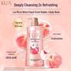 LUX White Peach Scent Refreshing Shower Gel