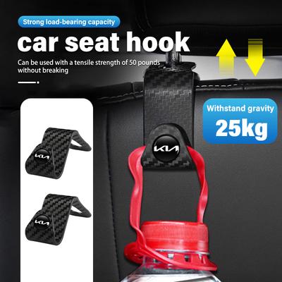 ABS Car Seat Back Detachable Hook Inside Car Storage Pendant For Rio K5 K2 Sportage Ceed Sorento Picanto Stinger Soul