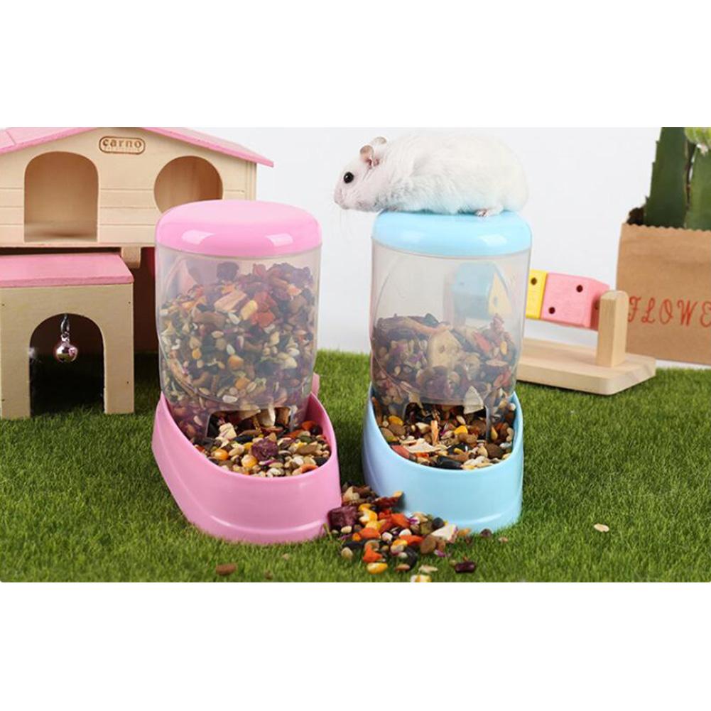 Automatic Food Dispenser for Pet Hamster Syrian Hamster Feeding Bowl