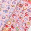3D Puffer Sticker,Embossed Bubble Sticker Removable Funny Decorative Sticker for Crafts Scrapbooking Bullets Journal