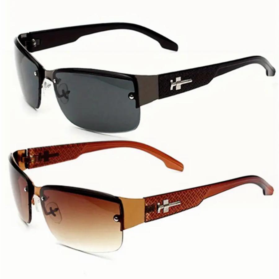 2PCS Fashion Oversized Sunglasses Women Plastic Female Big Frame Gradient Sun Glasses UV400  Mujer